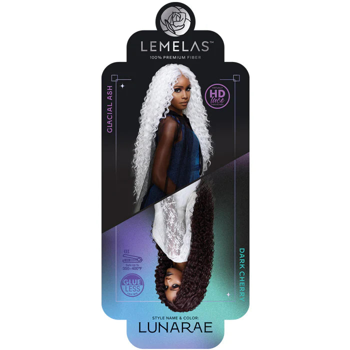 Sensationnel Lemelas Glueless HD 13x3 Lace Frontal Wig - Lunarae
