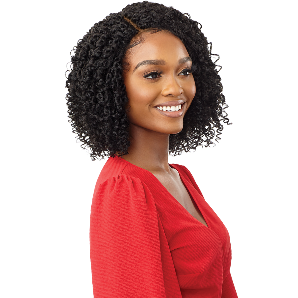 Outre X-Pression Twisted Up Synthetic Lace Front Braiding Wig - Boho Passion Summer Twist 12"