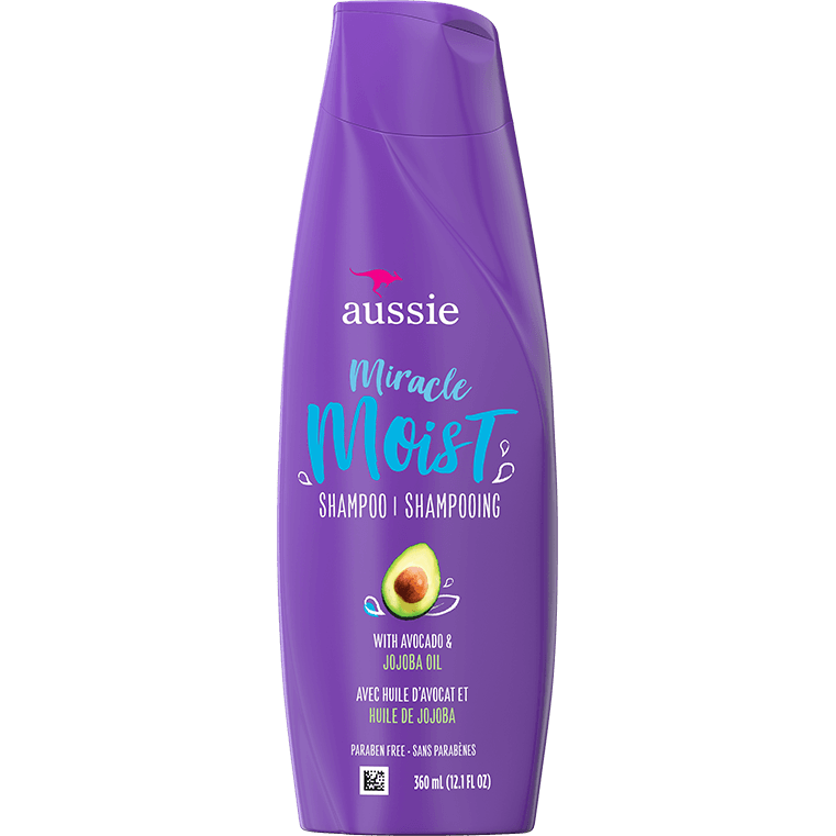 Aussie Miracle Moist Shampoo w/ Avocado & Jojoba Oil 12.1oz - Beauty Exchange Beauty Supply