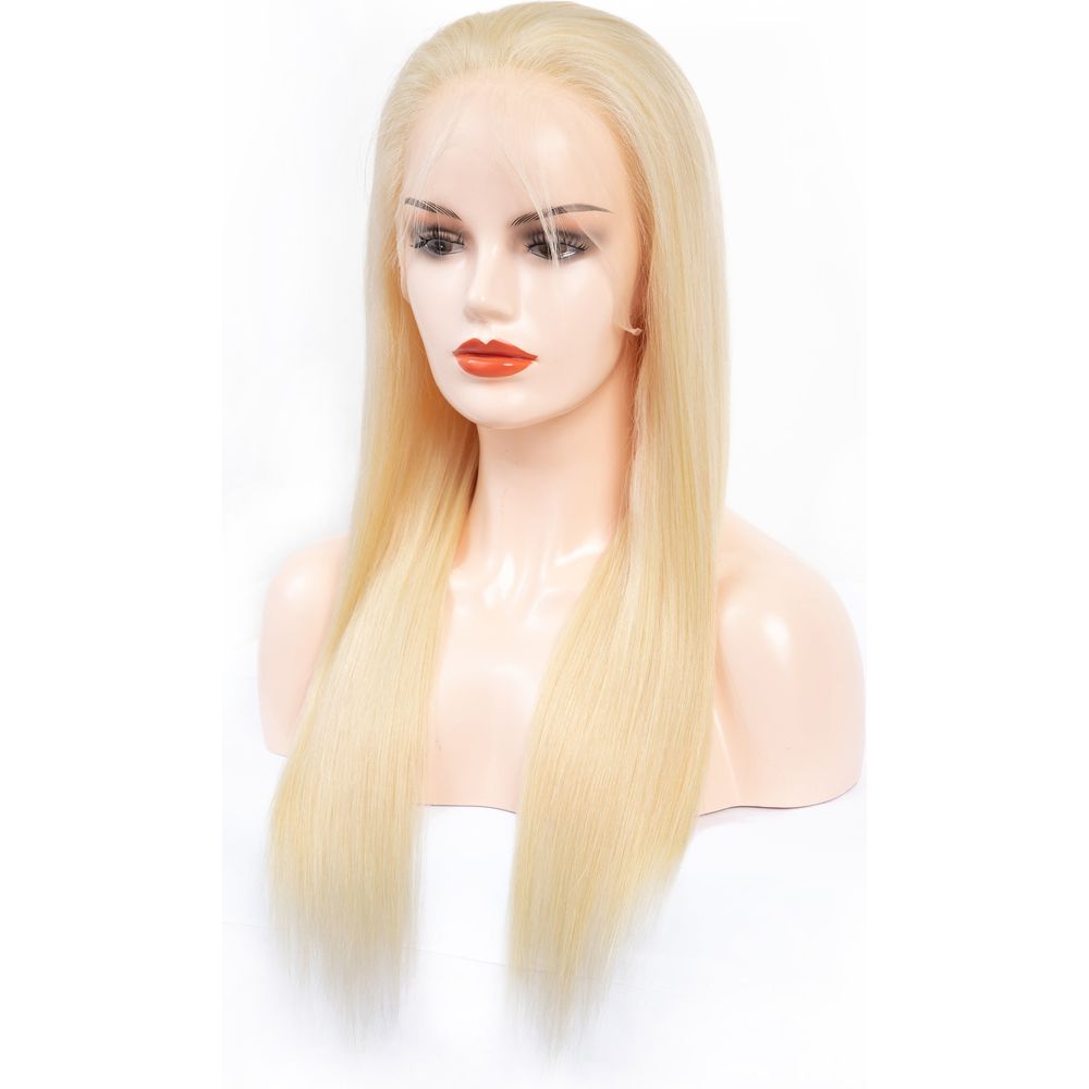 B & B Gold 100% Brazilian Human Hair 13x4 Lace Front Wig - 613 - Beauty Exchange Beauty Supply