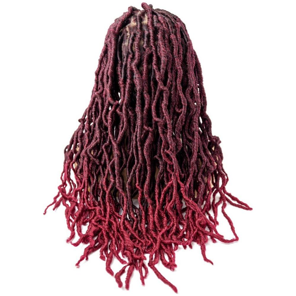 B & B Knotless Synthetic 100% Full HD Lace Wig - Knotless Loc 24" - Beauty Exchange Beauty Supply