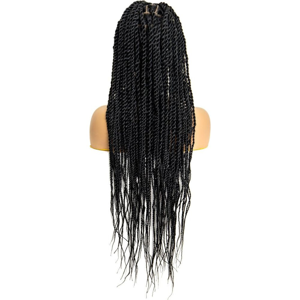 B & B Knotless Synthetic 100% Full HD Lace Wig - Senegal Twist 32" - Beauty Exchange Beauty Supply
