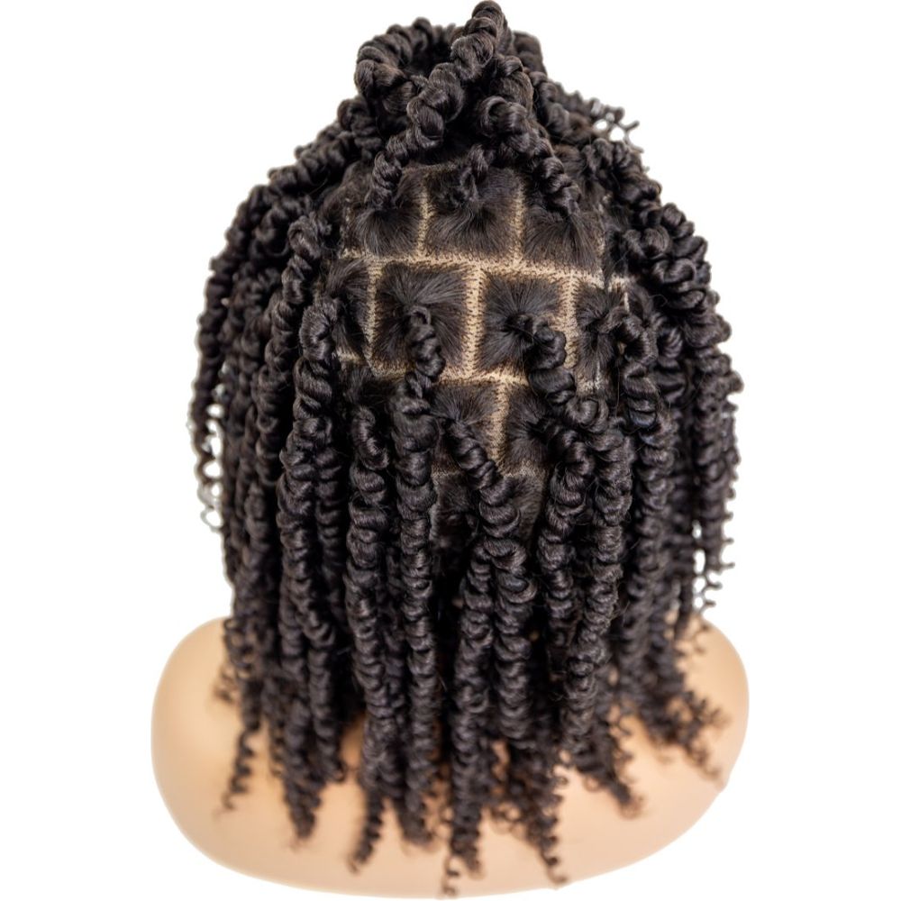B & B Knotless Synthetic 100% Full HD Lace Wig - Spring Twist 12" - Beauty Exchange Beauty Supply