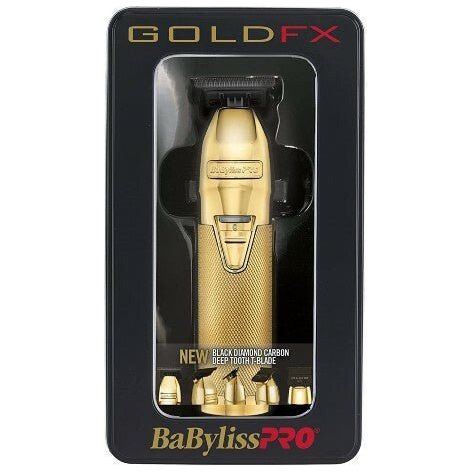 BaByliss PRO GoldFX Skeleton Cordless Trimmer /w Deeptooth DLC Blade - Beauty Exchange Beauty Supply