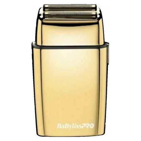 BaByliss PRO Metal Double Foil Gold Cordless Shaver - Beauty Exchange Beauty Supply