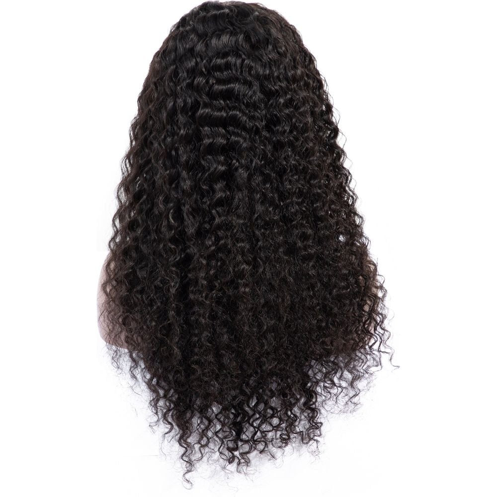 B&B Gold 13x4 100% Brazilian Human Hair Lace Front Wig - Natural Color - Beauty Exchange Beauty Supply