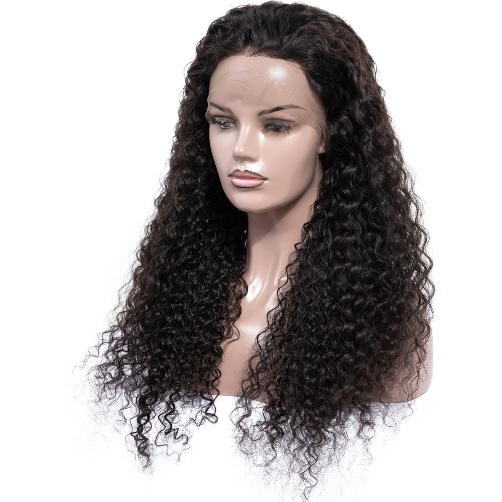 B&B Gold 13x4 100% Brazilian Human Hair Lace Front Wig - Natural Color - Beauty Exchange Beauty Supply