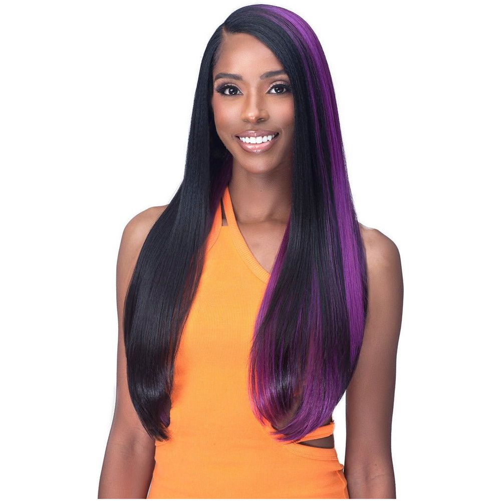 Bobbi Boss Swoop Part Series Synthetic HD Lace Front - MLF648 Emerson - Beauty Exchange Beauty Supply