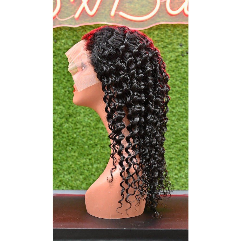Bx Babe 13x4 100% Human Hair Frontal Lace Wig - Deep Wave - Beauty Exchange Beauty Supply
