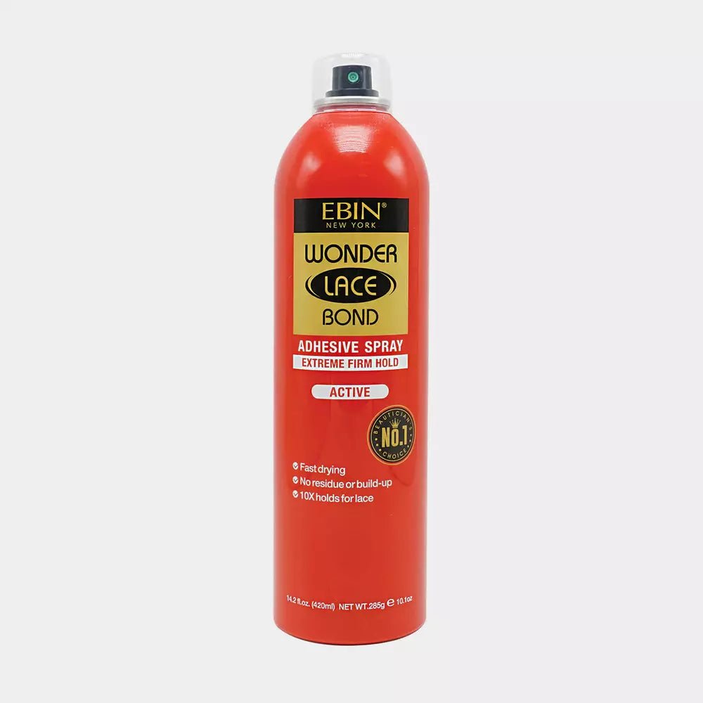 Ebin Wonder Lace Bond Adhesive Spray - Active Extreme Firm Hold - Beauty Exchange Beauty Supply