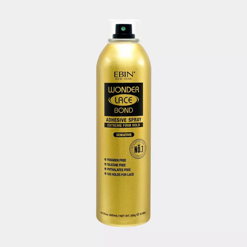 Ebin Wonder Lace Bond Adhesive Spray - Sensitive Extreme Firm Hold - Beauty Exchange Beauty Supply