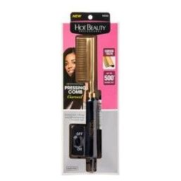 Hot Beauty Curved Hot Comb - Beauty Exchange Beauty Supply