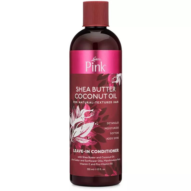 Luster's Pink Shea Butter Coconut Oil Leave - In Conditioner 12oz - Beauty Exchange Beauty Supply