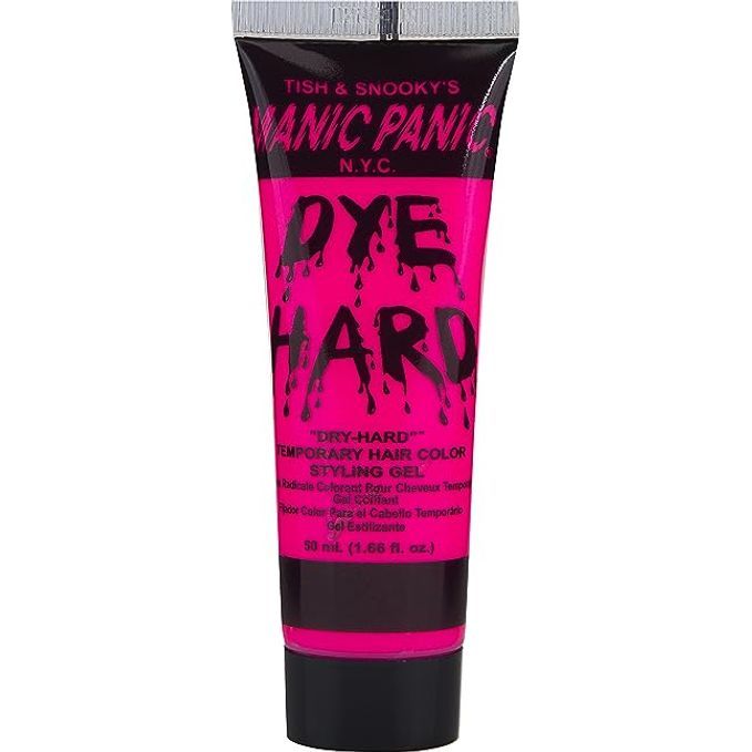 Manic Panic Dye Hard Temporary Hair Color Styling Gel 1.66 fl oz - Electric Flamingo - Beauty Exchange Beauty Supply