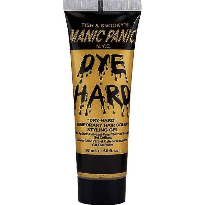 Manic Panic Dye Hard Temporary Hair Color Styling Gel 1.66 fl oz - Glam Gold - Beauty Exchange Beauty Supply