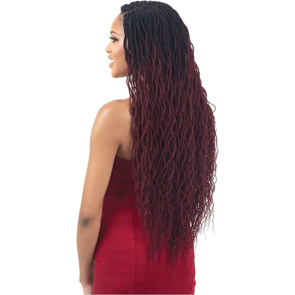 Model Model Crochet Glance Braid - 3X WAVY FEATHERED TWIST 24" - Beauty Exchange Beauty Supply