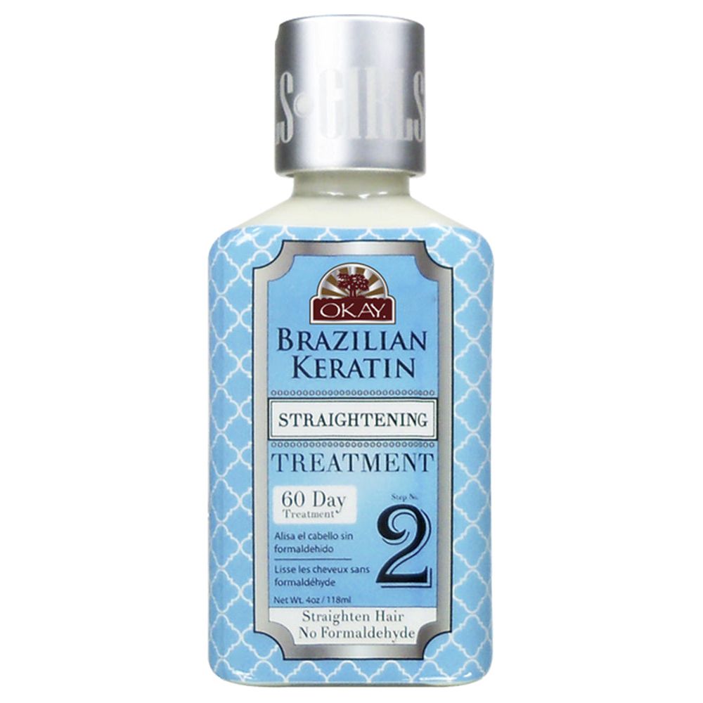 OKAY Brazilian Keratin Straightening Treatment Step 2 - 4oz - Beauty Exchange Beauty Supply
