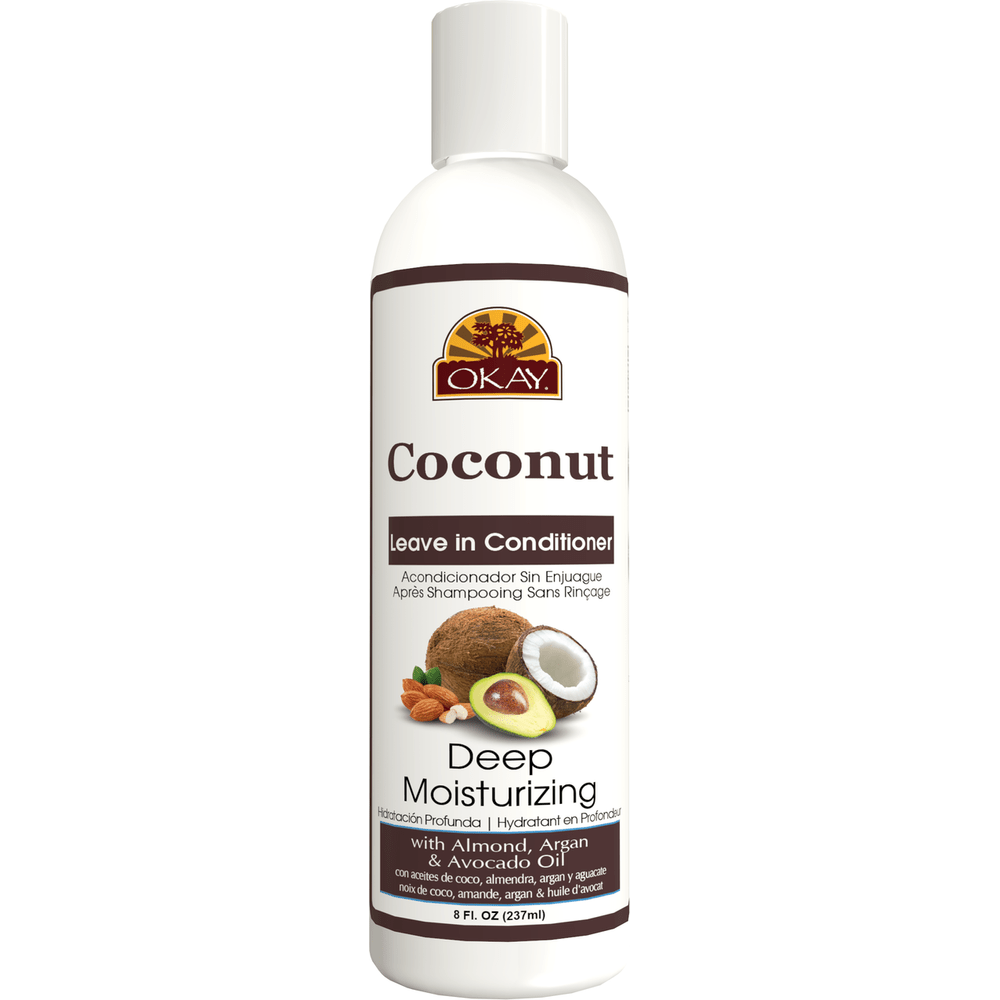 Okay Coconut Oil Deep Moisturizing Leave - In Conditioner 8oz - Beauty Exchange Beauty Supply