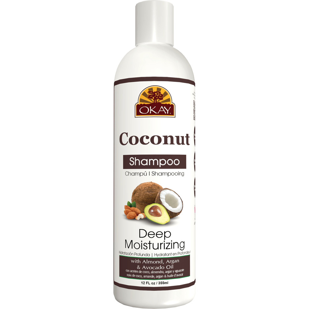 Okay Coconut Oil Deep Moisturizing Shampoo 12oz - Beauty Exchange Beauty Supply