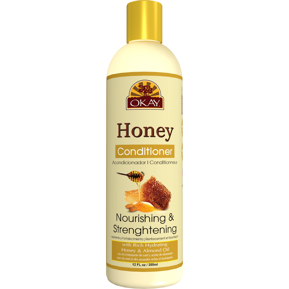 OKAY Conditioner - Honey Nourishing and Strengthening 12oz - Beauty Exchange Beauty Supply