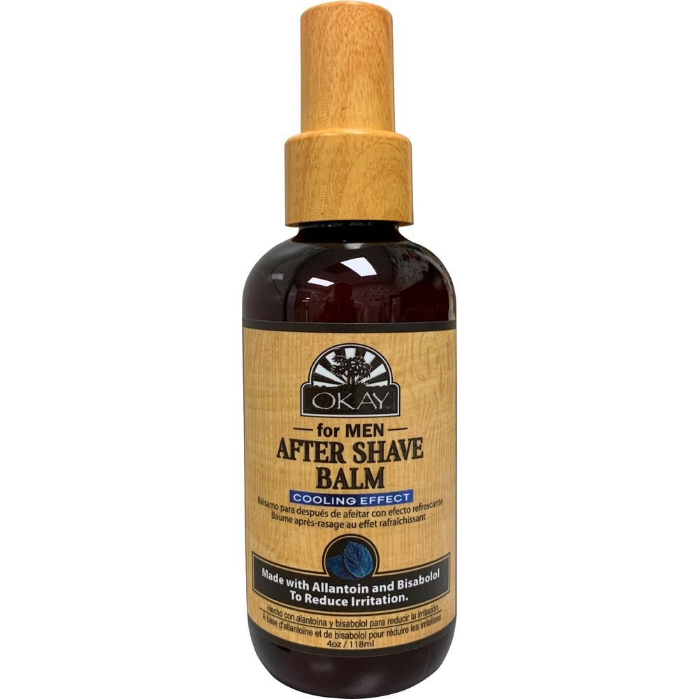 OKAY for Men After Shave Balm with Menthol 4oz - Beauty Exchange Beauty Supply
