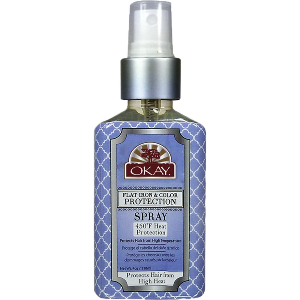 OKAY Girls Keratin Heat Protection Spray - 4oz - Beauty Exchange Beauty Supply