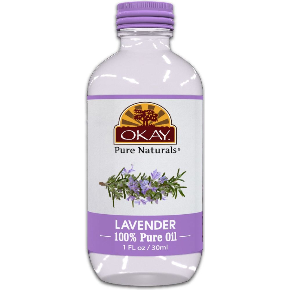 OKAY Pure Naturals 100% Lavender Essential Oil 1oz - Beauty Exchange Beauty Supply
