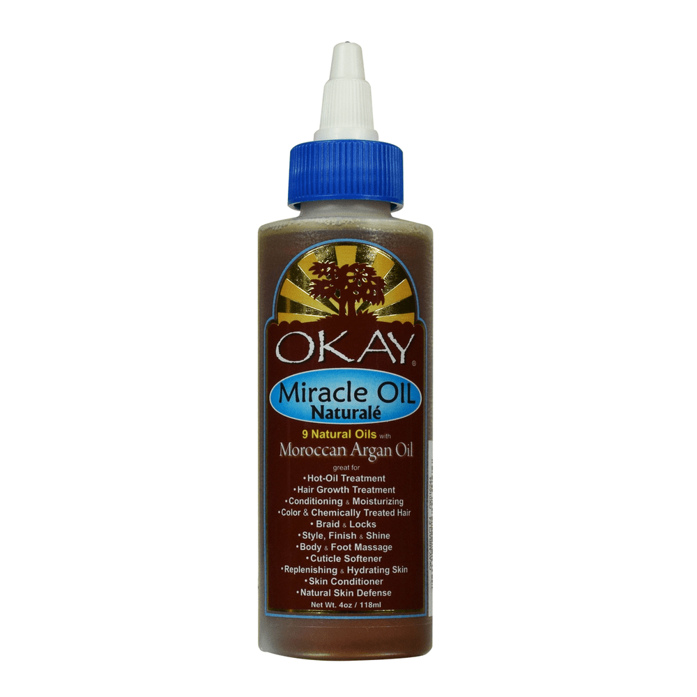 OKAY Pure Naturals MIRACLE OIL NATURALE 4oz - Beauty Exchange Beauty Supply