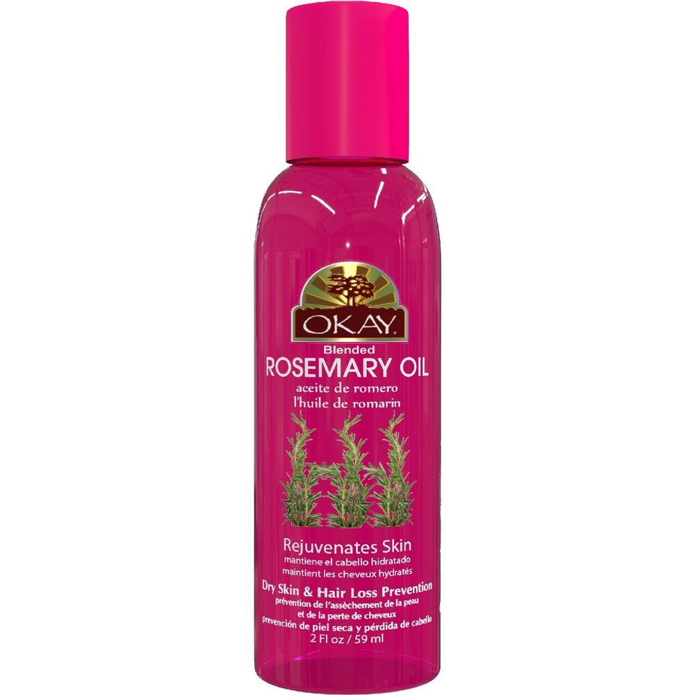 OKAY Pure Naturals Rosemary Blended Oil for Hair and Skin - 2oz - Beauty Exchange Beauty Supply