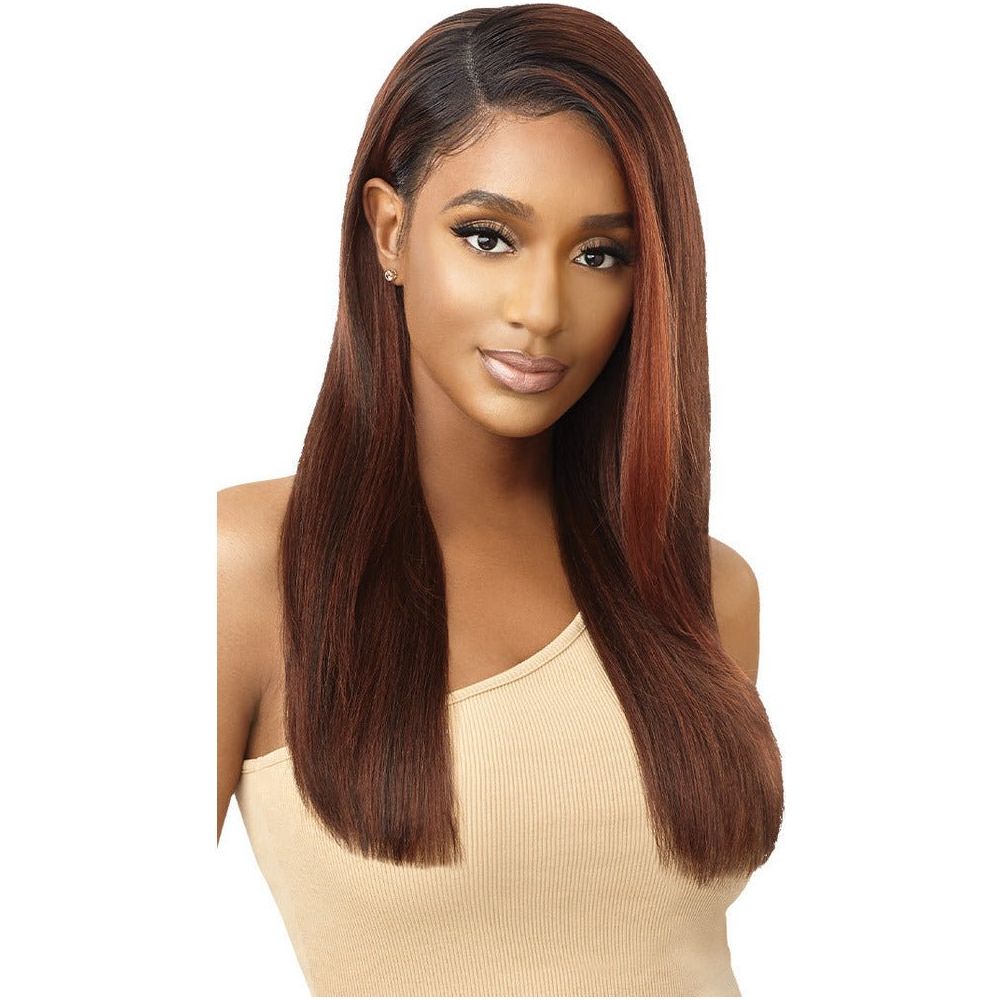 Outre 100% Human Hair Blend 13x6 360 Frontal HD Lace Wig - Marisa 24" - Beauty Exchange Beauty Supply