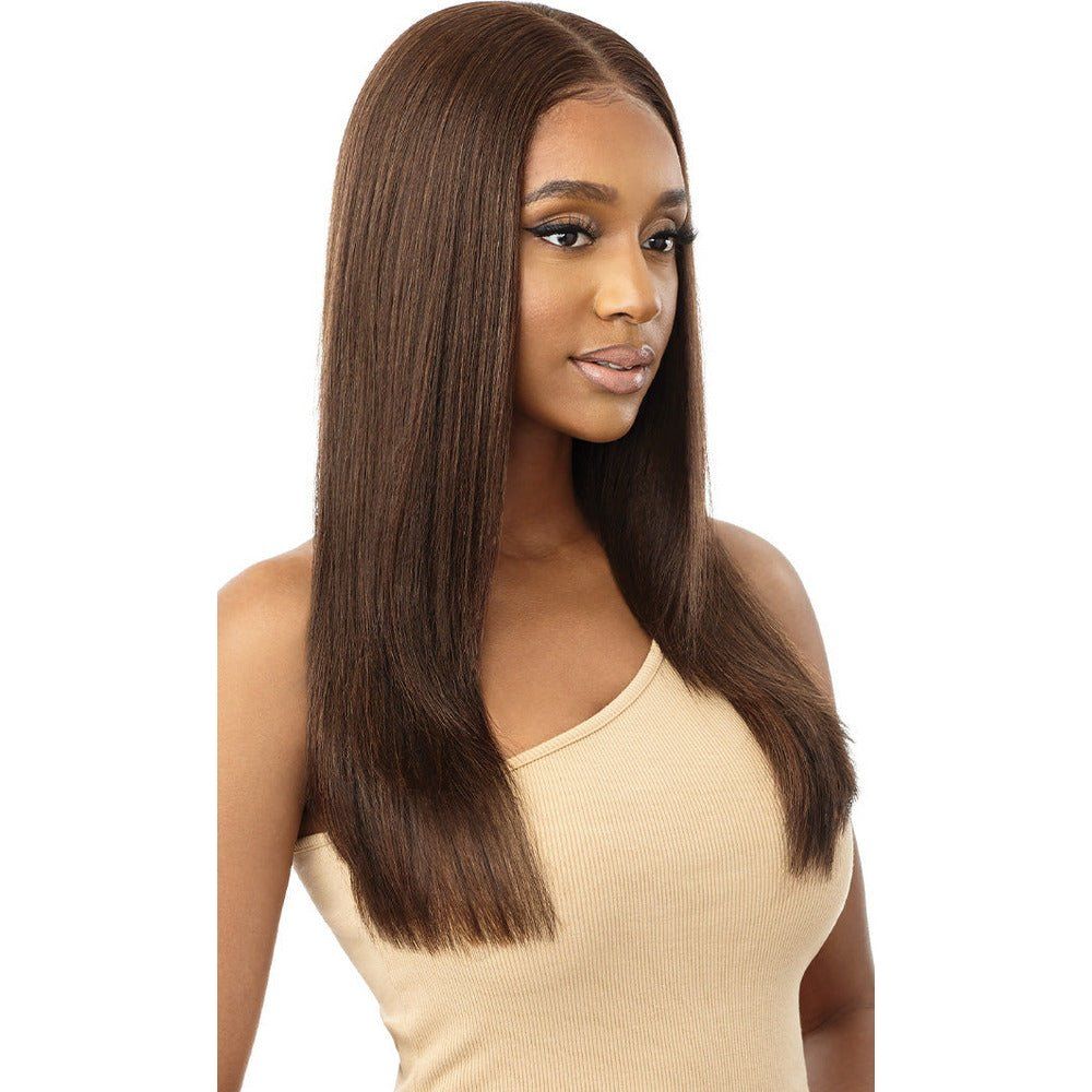 Outre 100% Human Hair Blend 13x6 360 Frontal HD Lace Wig - Marisa 24" - Beauty Exchange Beauty Supply