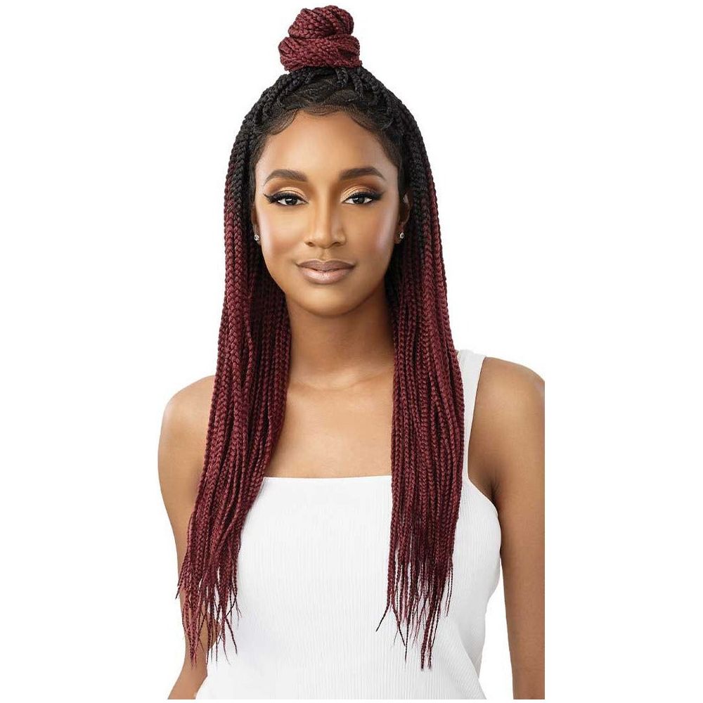 Outre 13x4 Lace Frontal Synthetic Wig - Knotless Triangle Part Braids 26" - Beauty Exchange Beauty Supply