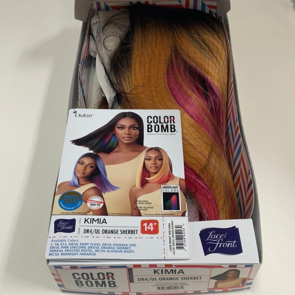 Outre Color Bomb Synthetic HD Lace Front Wig - Kimia - Beauty Exchange Beauty Supply