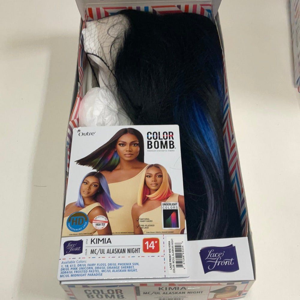 Outre Color Bomb Synthetic HD Lace Front Wig - Kimia - Beauty Exchange Beauty Supply