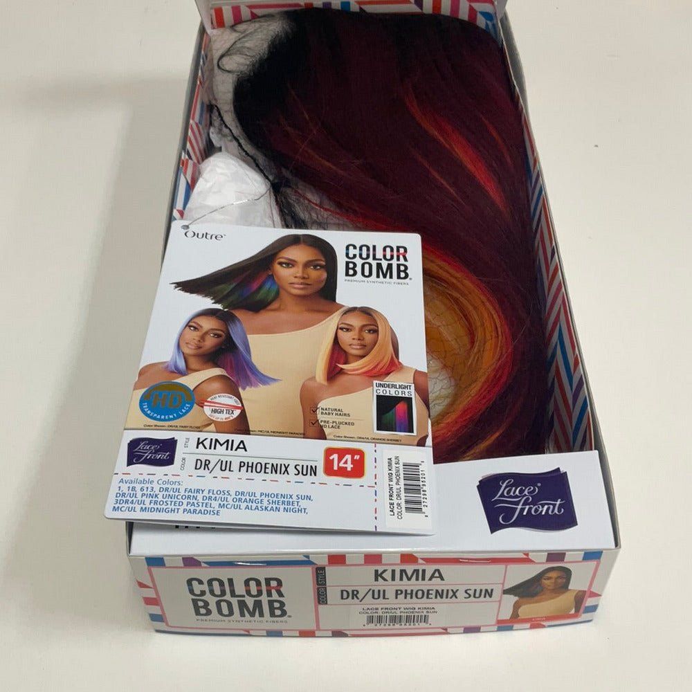 Outre Color Bomb Synthetic HD Lace Front Wig - Kimia - Beauty Exchange Beauty Supply