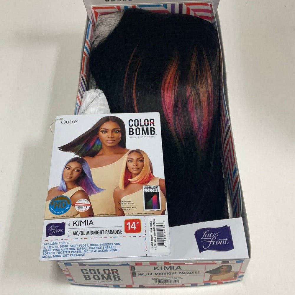Outre Color Bomb Synthetic HD Lace Front Wig - Kimia - Beauty Exchange Beauty Supply