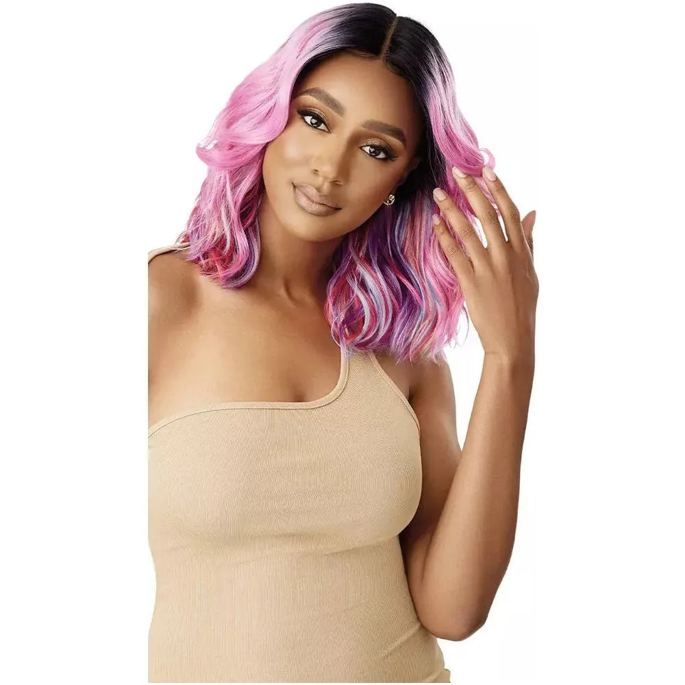 Outre Color Bomb Synthetic HD Lace Front Wig - Marina - Beauty Exchange Beauty Supply