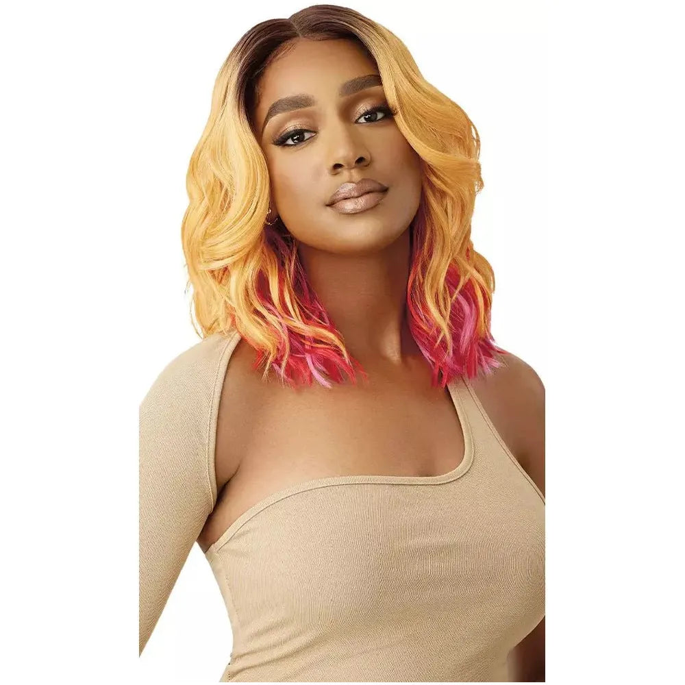 Outre Color Bomb Synthetic HD Lace Front Wig - Marina - Beauty Exchange Beauty Supply