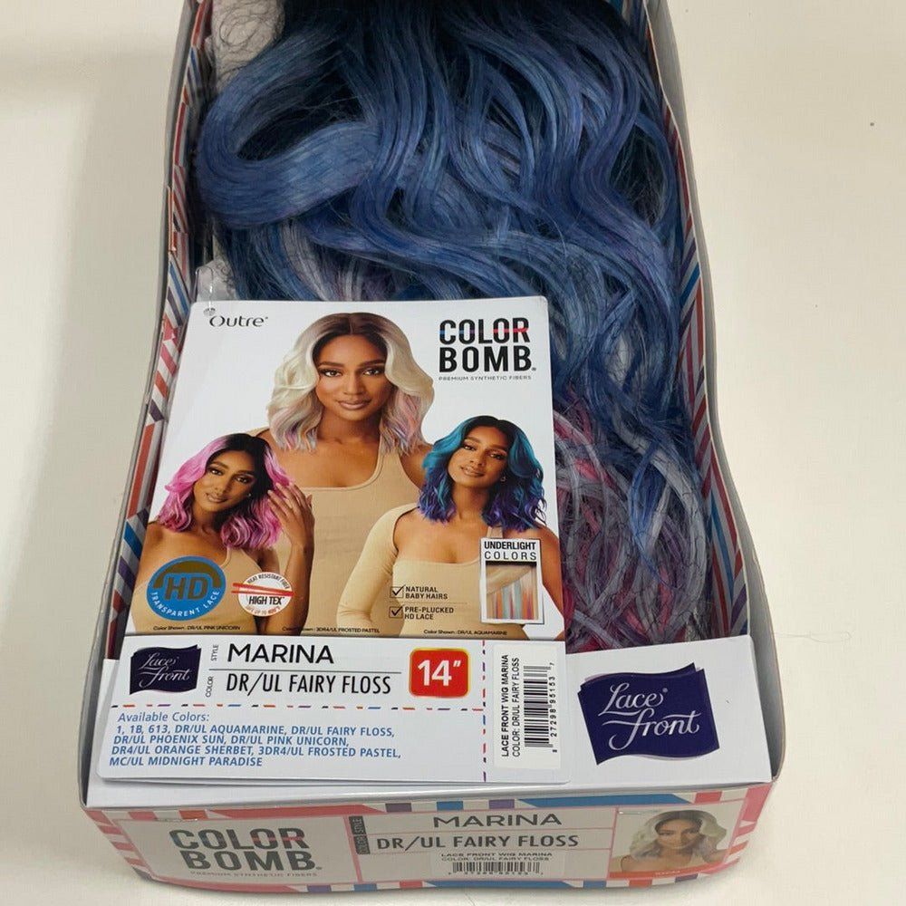 Outre Color Bomb Synthetic HD Lace Front Wig - Marina - Beauty Exchange Beauty Supply