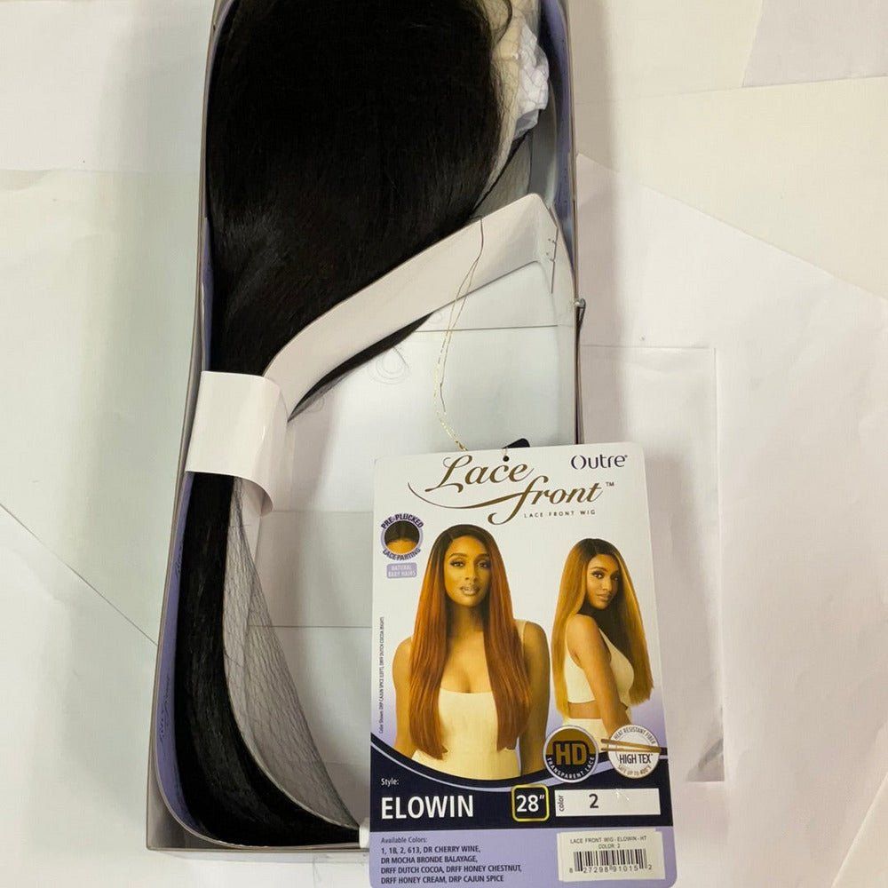 Outre Lace Front Synthetic Swiss HD Transparent Lace Wig - Elowin - Beauty Exchange Beauty Supply