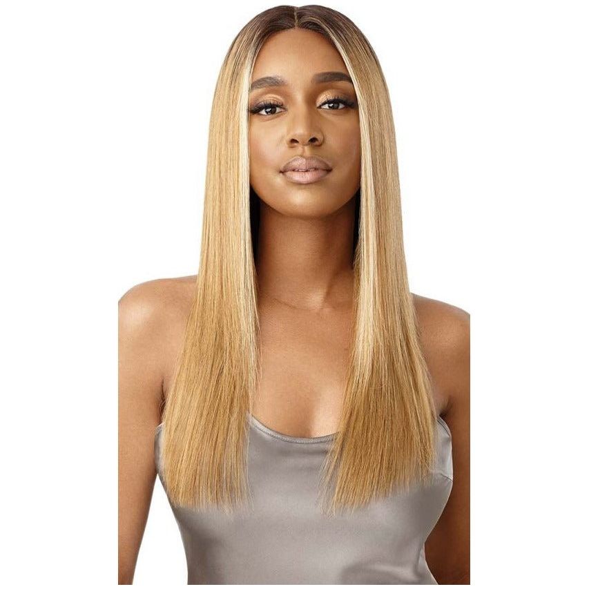 Outre My Tresses Black Label Custom Colored 100% Human Hair HD Lace Front Wig - HH-Cassina - Beauty Exchange Beauty Supply