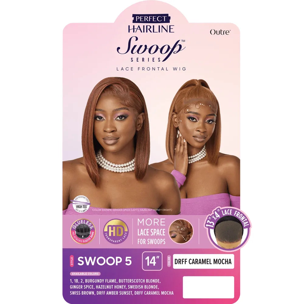 Outre Perfect Hairline Swoop Series 13x4 HD Lace Front Wig - Swoop 5 - Beauty Exchange Beauty Supply