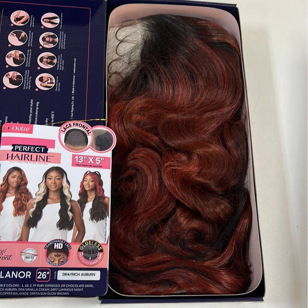 Outre Perfect Hairline Synthetic HD Lace Front Wig - Elanor - Beauty Exchange Beauty Supply