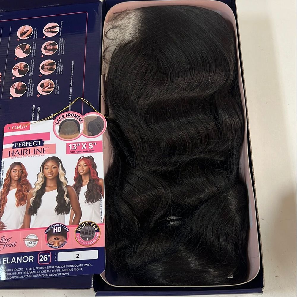 Outre Perfect Hairline Synthetic HD Lace Front Wig - Elanor - Beauty Exchange Beauty Supply