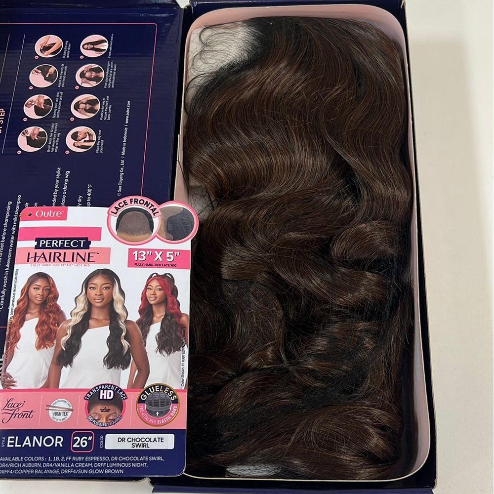 Outre Perfect Hairline Synthetic HD Lace Front Wig - Elanor - Beauty Exchange Beauty Supply
