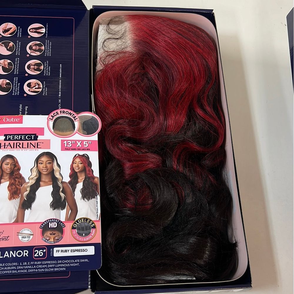Outre Perfect Hairline Synthetic HD Lace Front Wig - Elanor - Beauty Exchange Beauty Supply
