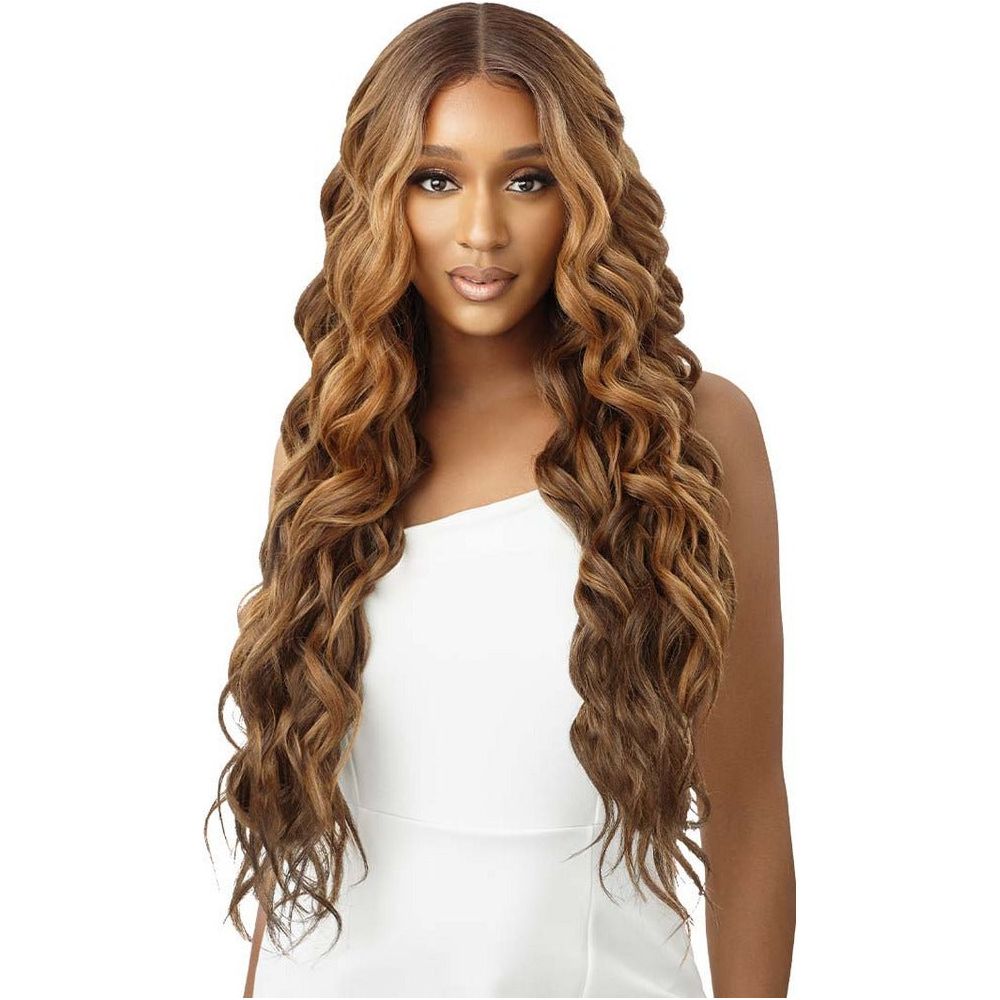 Outre Sleek Lay Part Synthetic HD Lace Front Wig - Adelaide - Beauty Exchange Beauty Supply