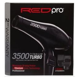 Red Pro Titanium 3500 Blow Dryer - Beauty Exchange Beauty Supply