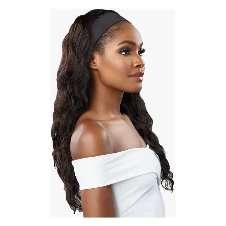 Sensationnel 10A Human Hair Headband Wig - Body Wave 24' - Beauty Exchange Beauty Supply