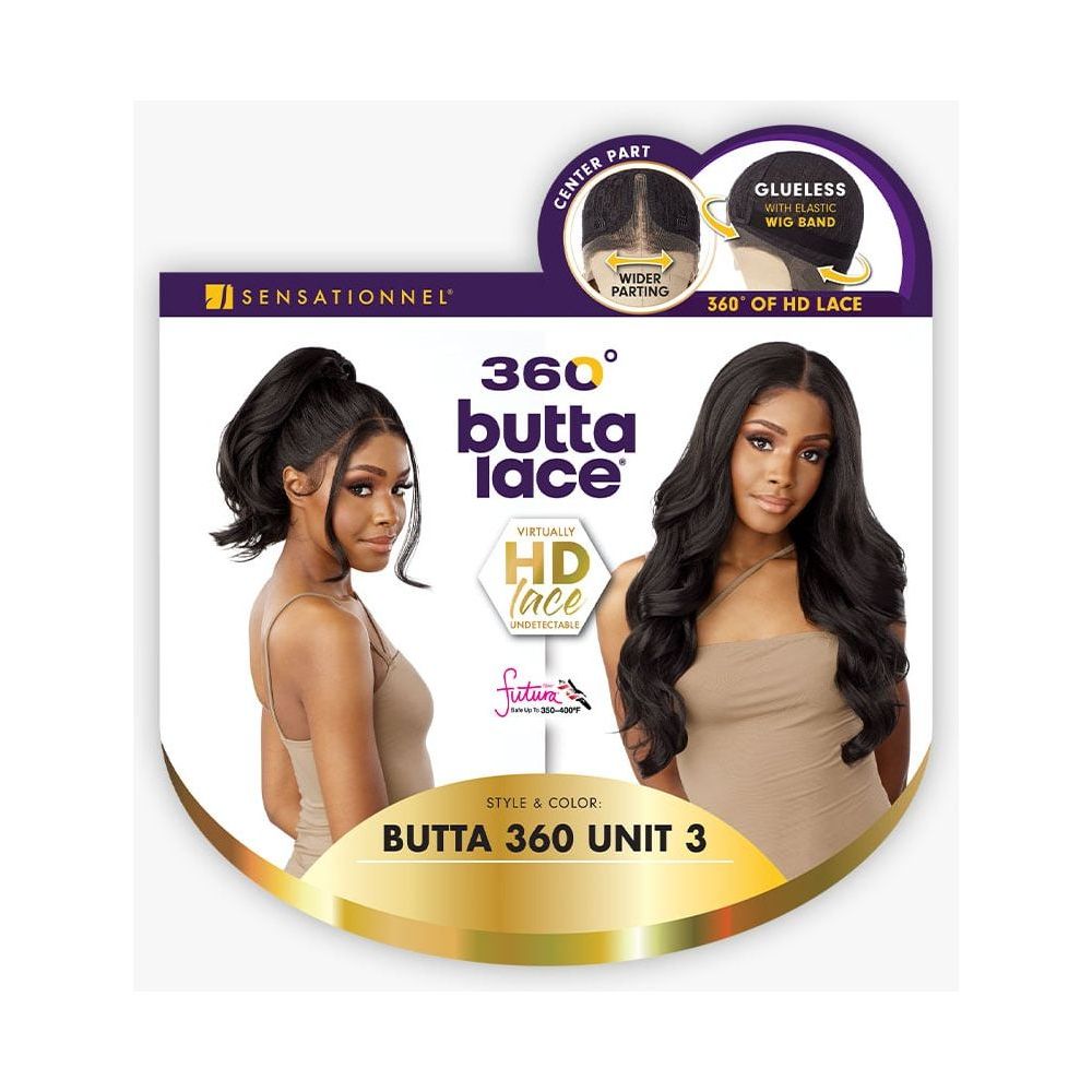 Sensationnel Butta Lace 360° HD Synthetic Lace Wigs - Unit 3 - Beauty Exchange Beauty Supply